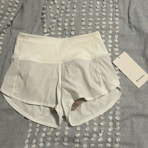 Lululemon Speed Up high rise shorts